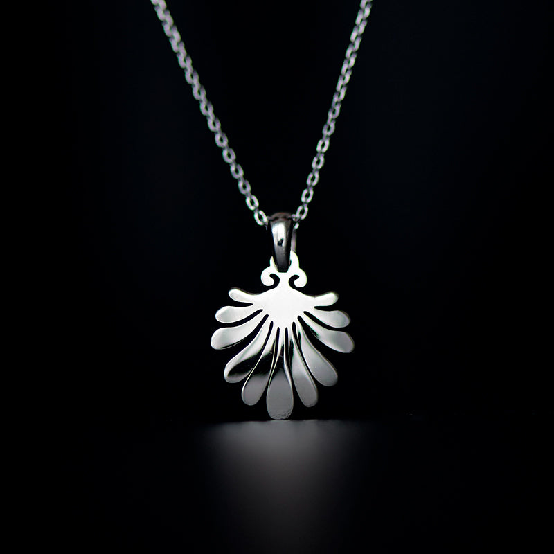 mollis necklace rhodium plated silver925