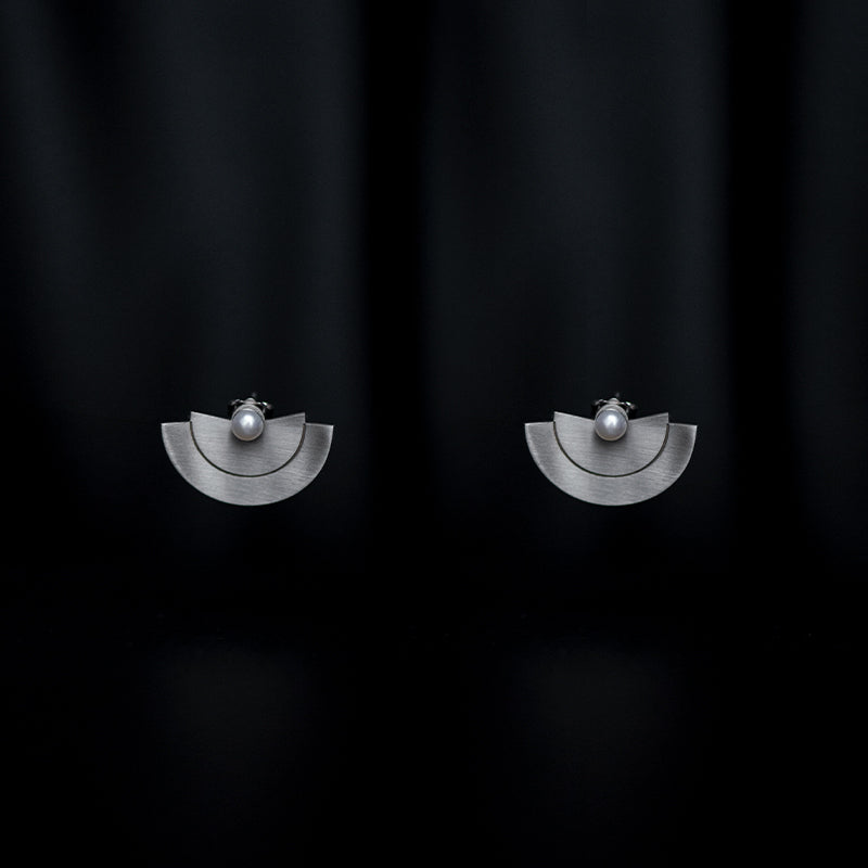 EPIDAUROS STUD PEARL EARRINGS