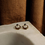 HELIOS & SELENE STUD EARRINGS