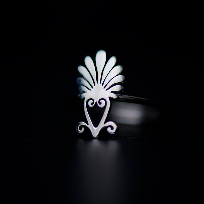 acron ring rhodium plated silver925