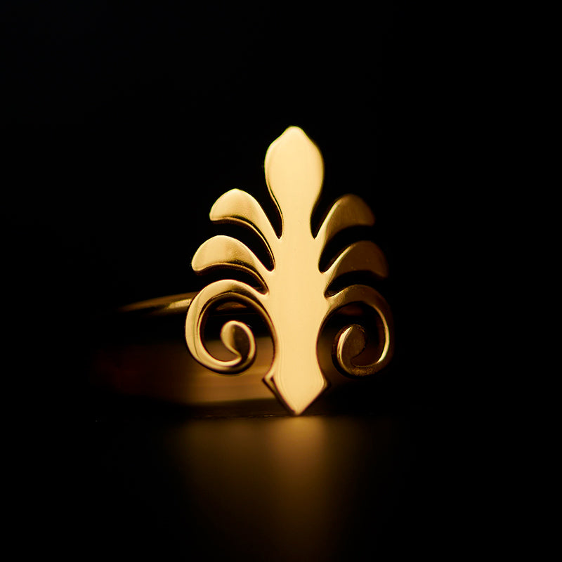 antheon rings 24k gold plated silver925