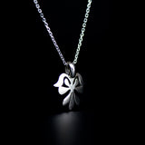 anthos necklace rhodium plated silver925