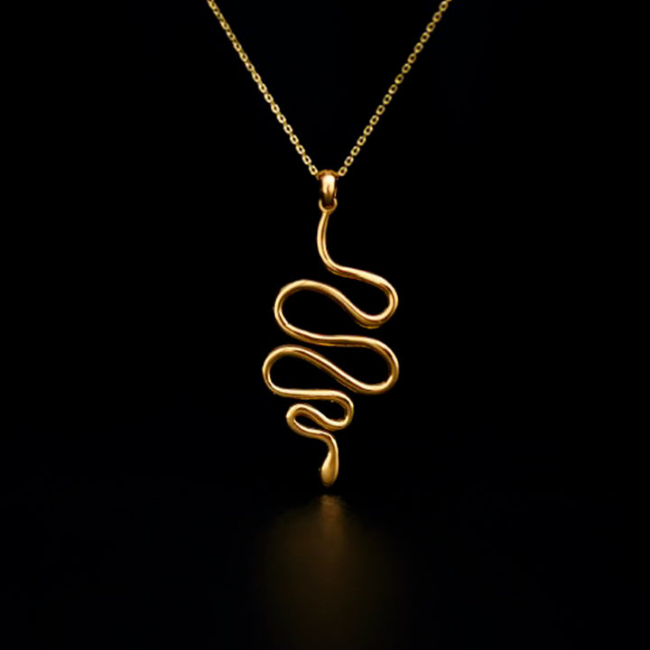 evoe necklace 24k gold plated silver925