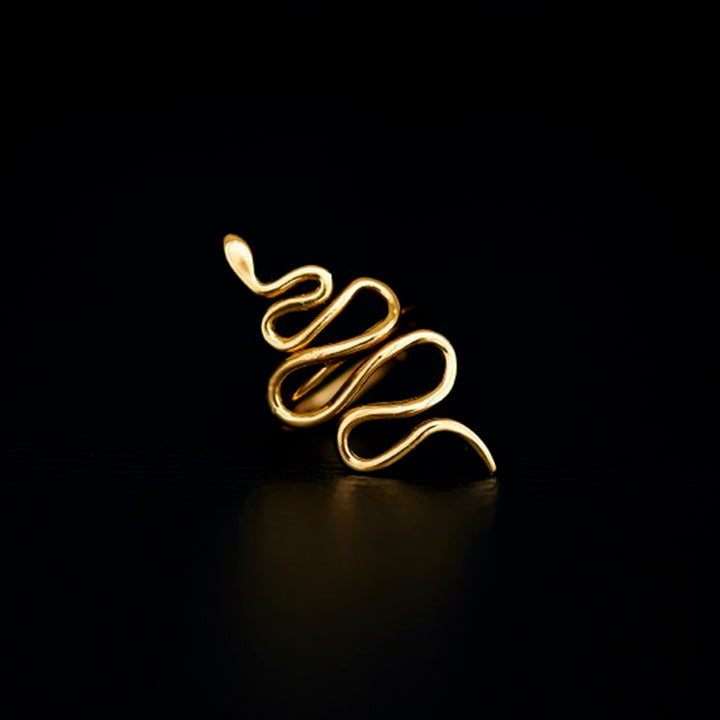 evoe ring 24k gold plated silver925