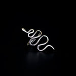 evoe ring rhodium plated silver925