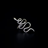 evoe ring rhodium plated silver925