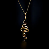 hues attes necklace 24k gold plated silver925