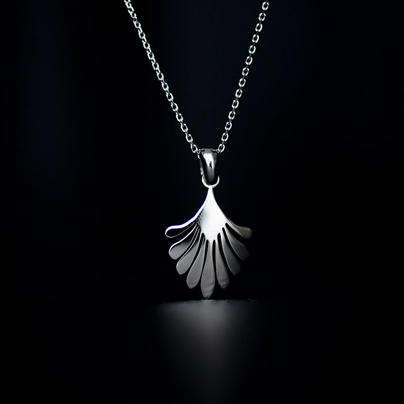 lonicera necklace rhodium plated silver925