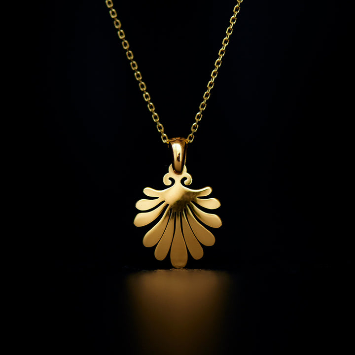 mollis necklace 24k gold plated silver925