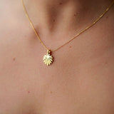 mollis necklace 24k gold plated silver925