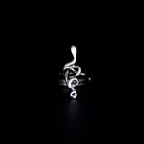 saboi ring rhodium plated silver925