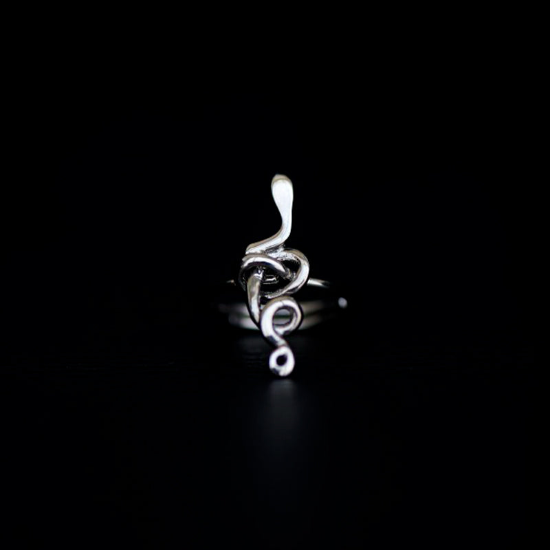saboi ring rhodium plated silver925